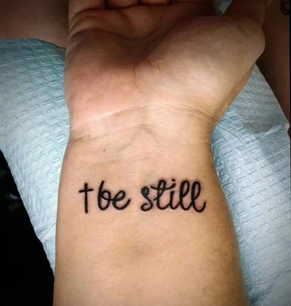 Be still tattoo 31