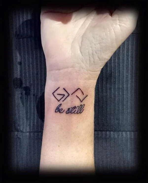 Be still tattoo 32