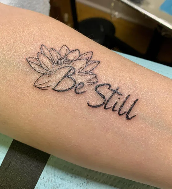 Be still tattoo 4
