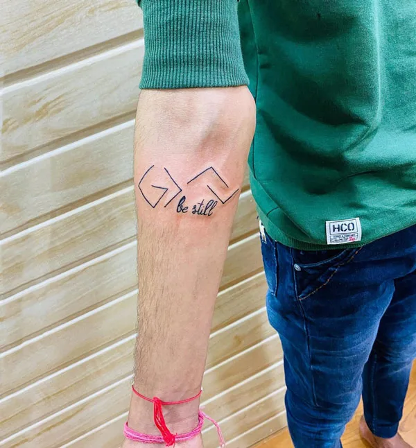 Be still tattoo 7