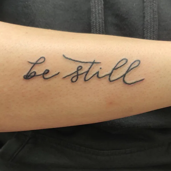Be still tattoo 8