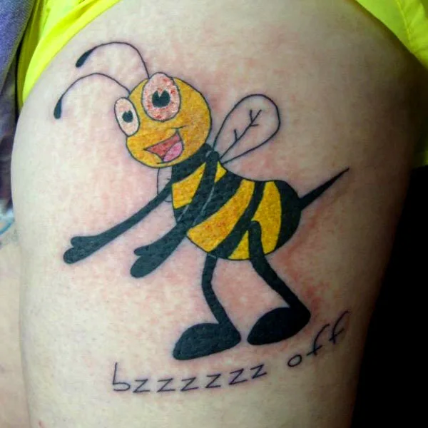 Bee movie tattoo
