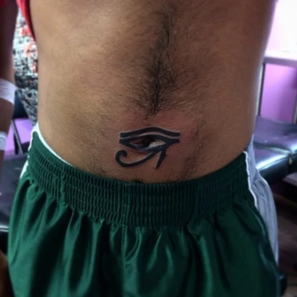 Belly button tattoo 27