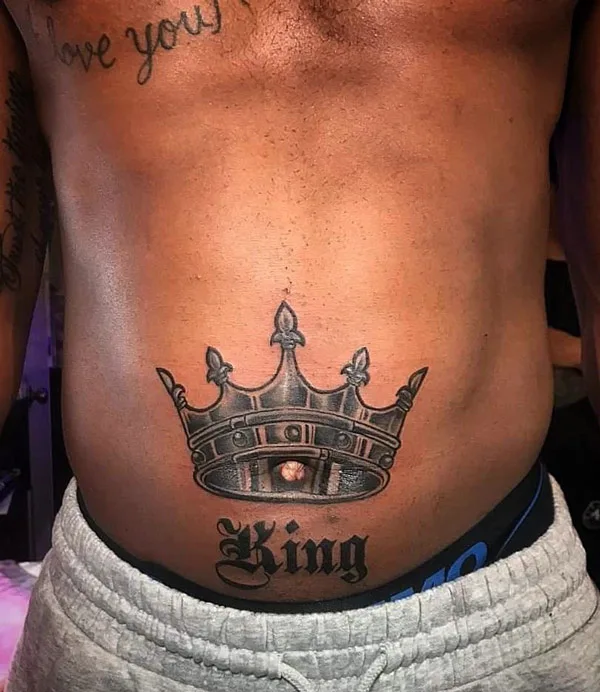 Belly button tattoo 67