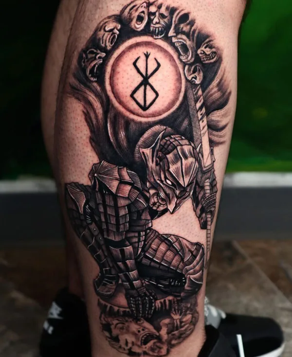 Berserk Armor Tattoo 2