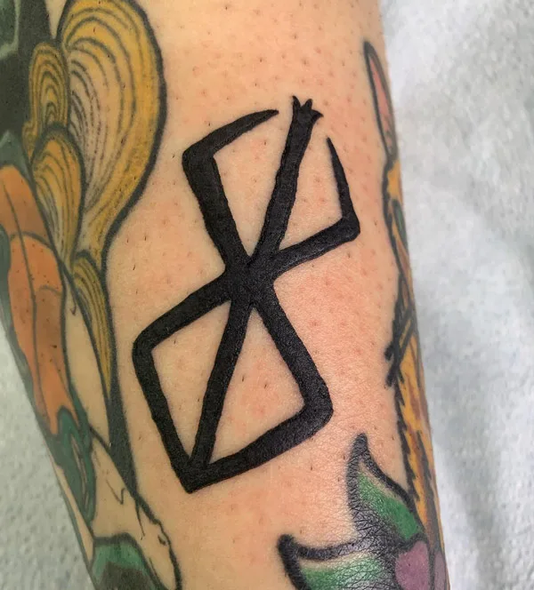 Berserk Curse Mark Tattoo 1
