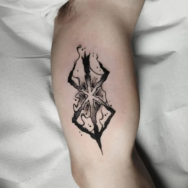 Berserk Curse Mark Tattoo 2
