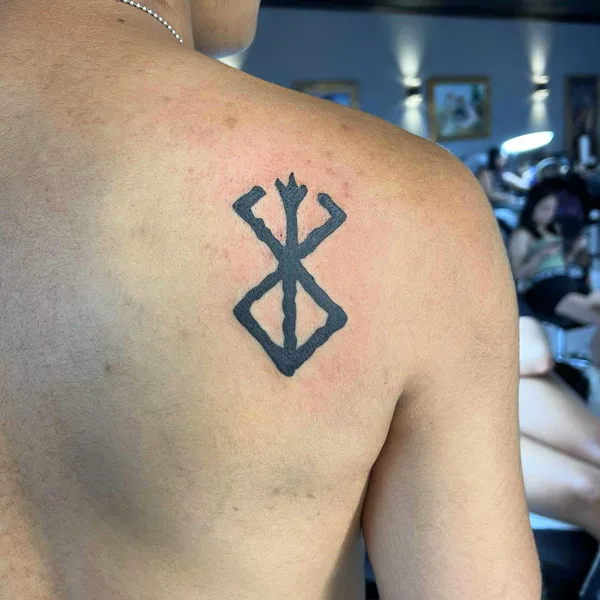 Berserk Curse Mark Tattoo 3