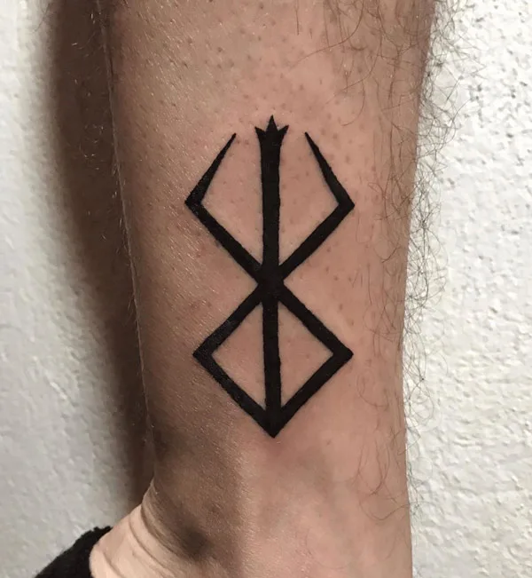 Berserk Curse Mark Tattoo 4