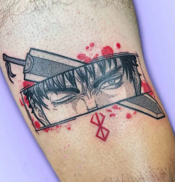 Berserk Guts Tattoo 1