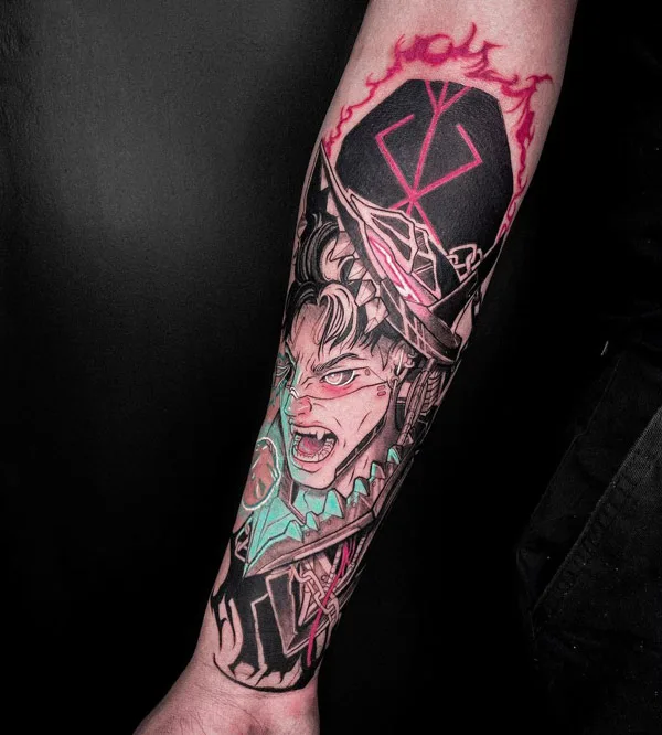 Berserk Guts Tattoo 4