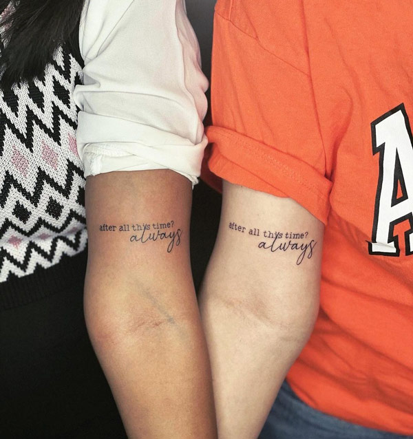 Best friend tattoo quotes