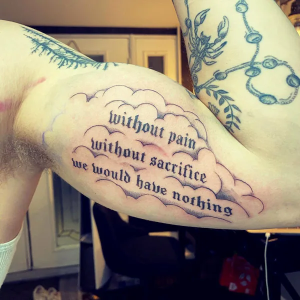 Bicep Script Tattoo 1