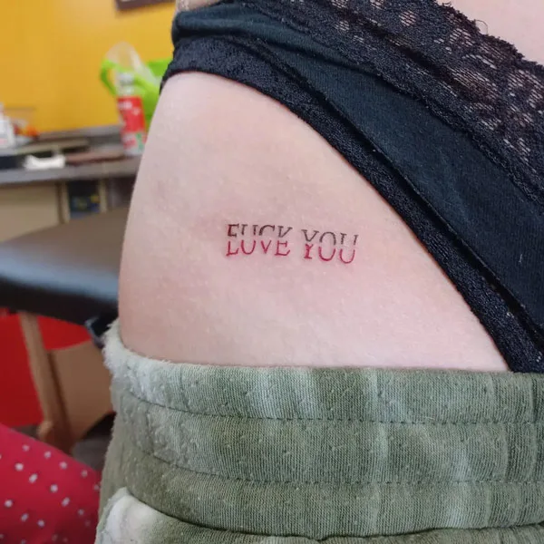 Bikini line tattoo 28