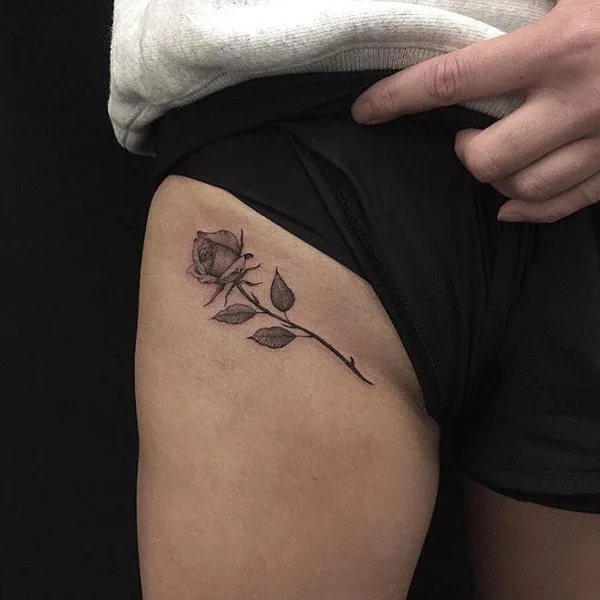 Bikini line tattoo 34