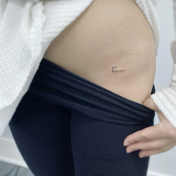 Bikini line tattoo 36