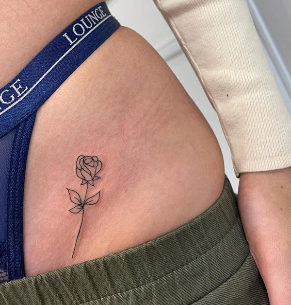 Bikini line tattoo 37