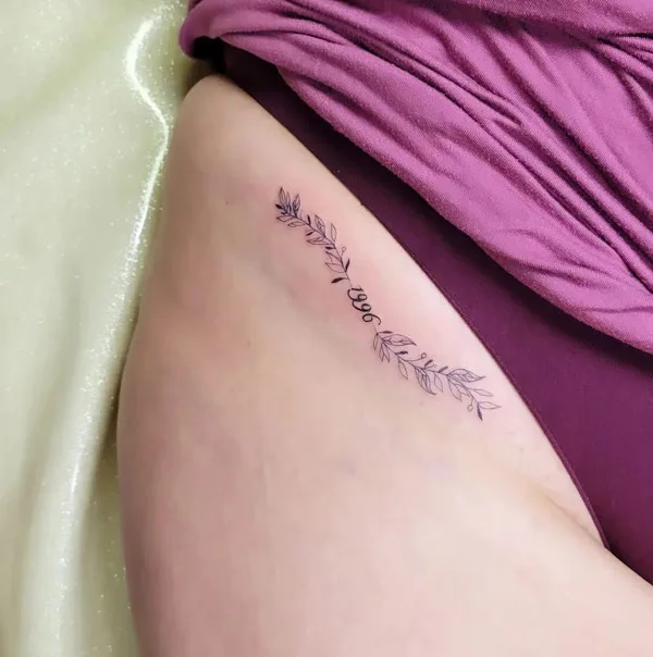 Bikini line tattoo 39