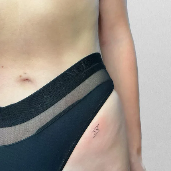 Bikini line tattoo 40