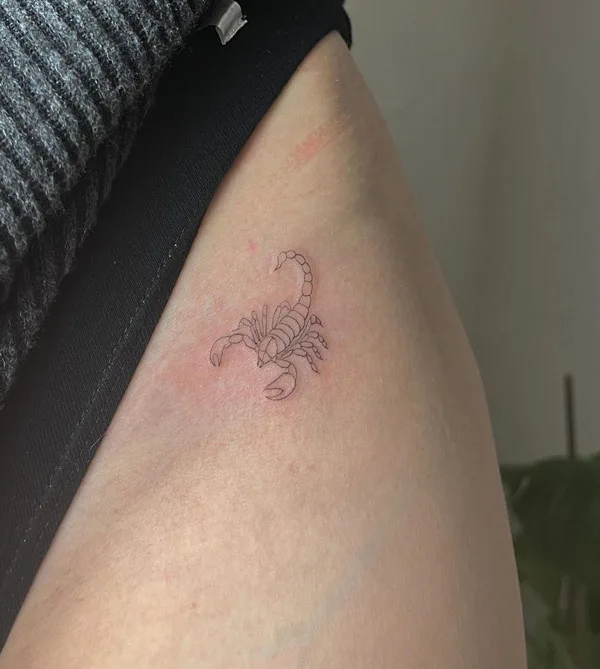 Bikini line tattoo 49