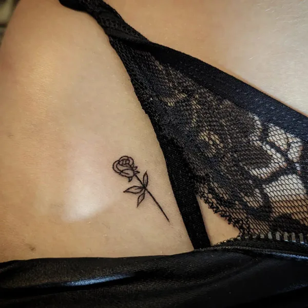 Bikini line tattoo 50