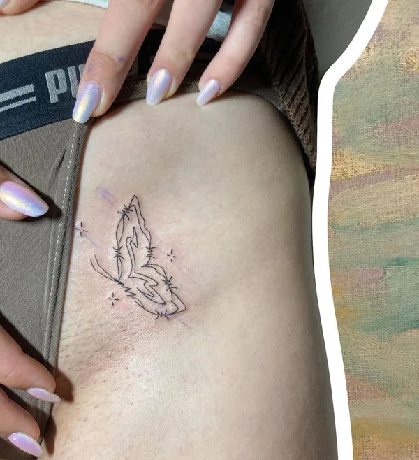 Bikini line tattoo 56