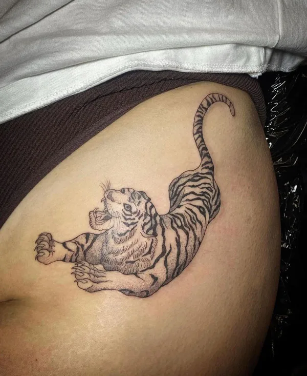 Bikini line tattoo 57