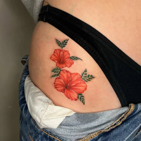 Bikini line tattoo 6