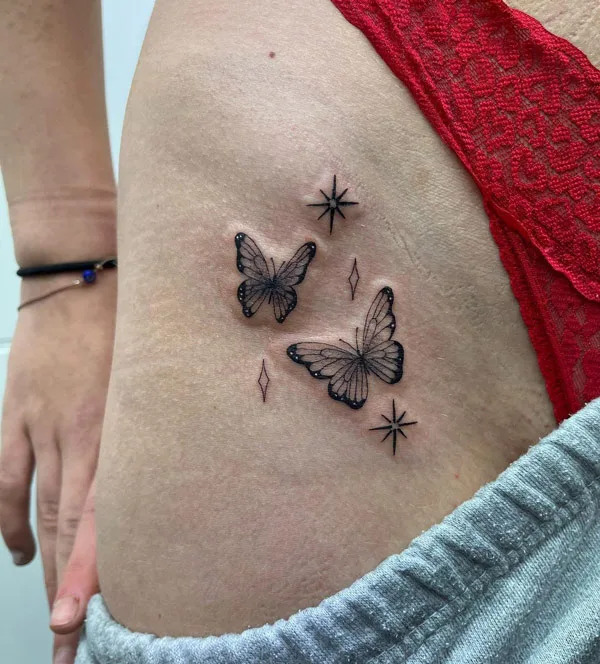 Bikini line tattoo 60