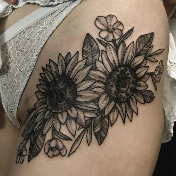Bikini line tattoo 61