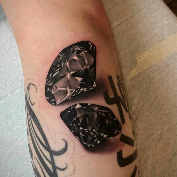 Black Diamond Tattoo 1