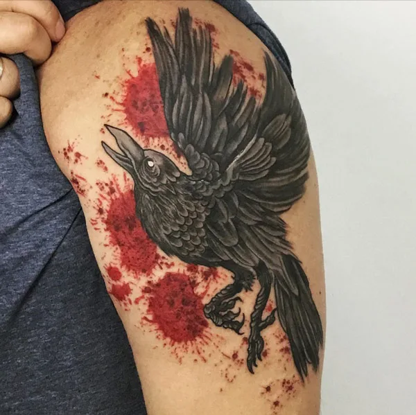 Black Raven Tattoo