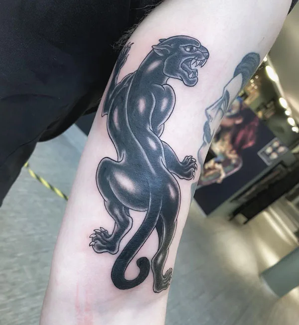 Black panther tattoo 101