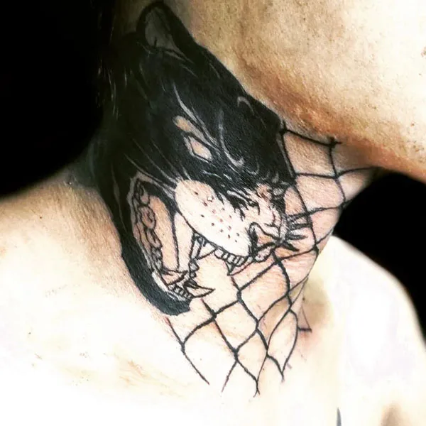 Black panther tattoo 59