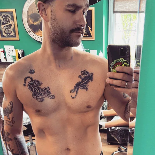 Black panther tattoo 94