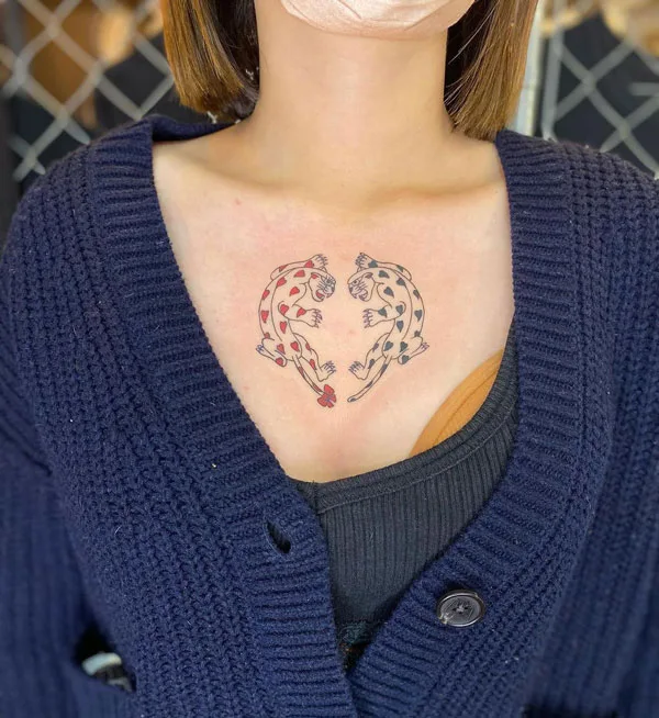 Black panther tattoo 95