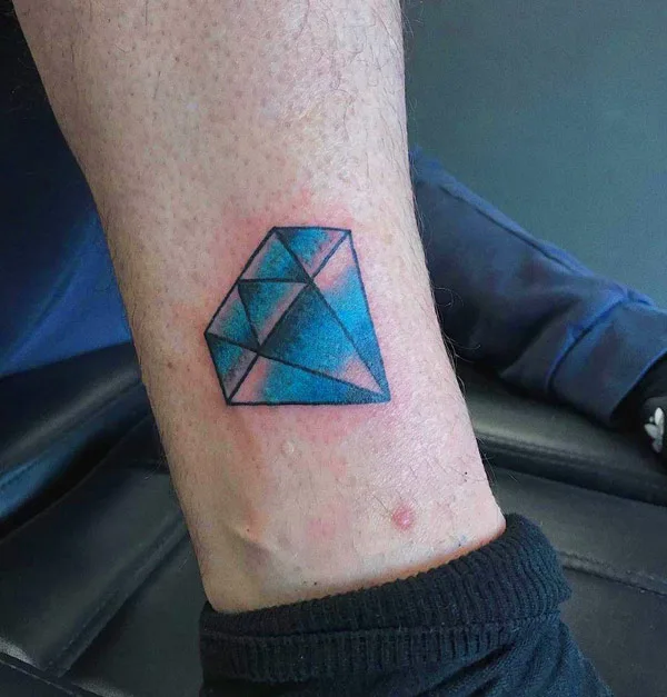 Blue Diamond Tattoo 1