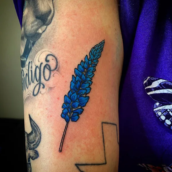 Bluebonnet tattoo 10