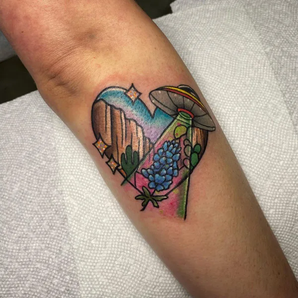 Bluebonnet tattoo 13