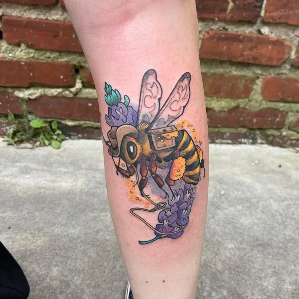 Bluebonnet tattoo 14