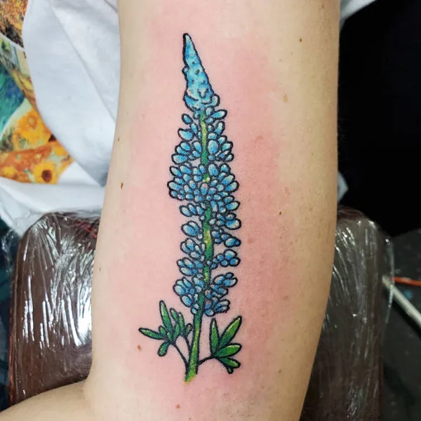 Bluebonnet tattoo 23