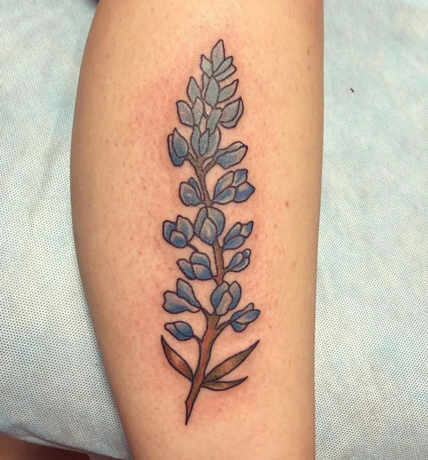 Bluebonnet tattoo 39