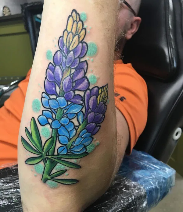 Bluebonnet tattoo 41