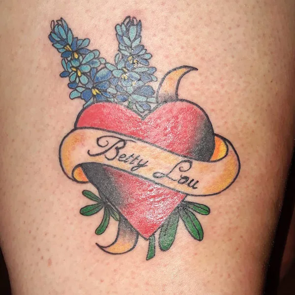 Bluebonnet tattoo 42