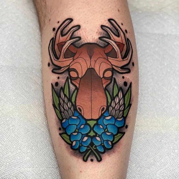 Bluebonnet tattoo 47