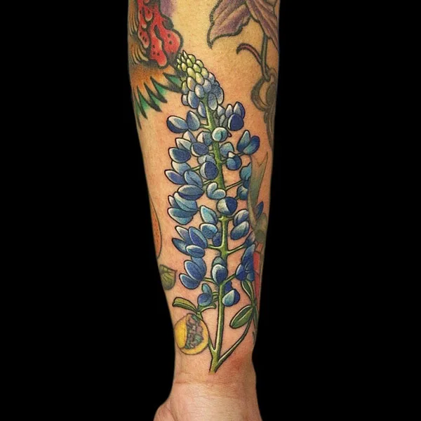 Bluebonnet tattoo 52