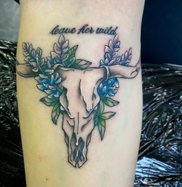 Bluebonnet tattoo 53