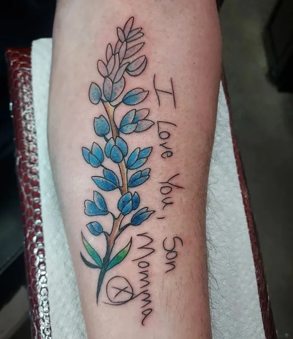 Bluebonnet tattoo 55