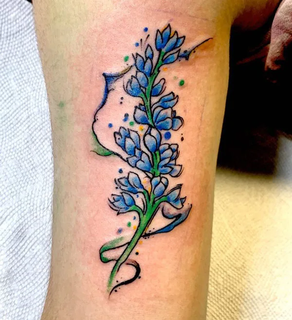 Bluebonnet tattoo 56
