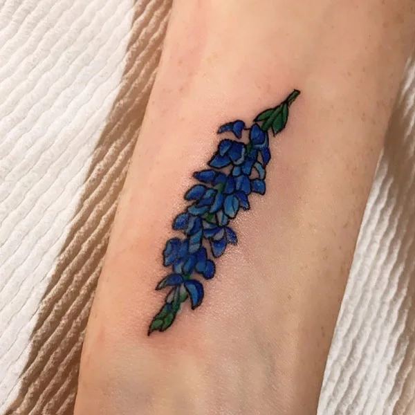 Bluebonnet tattoo 65